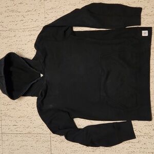 Reigning Champ Deep Black Pullover Hoodie Sweater